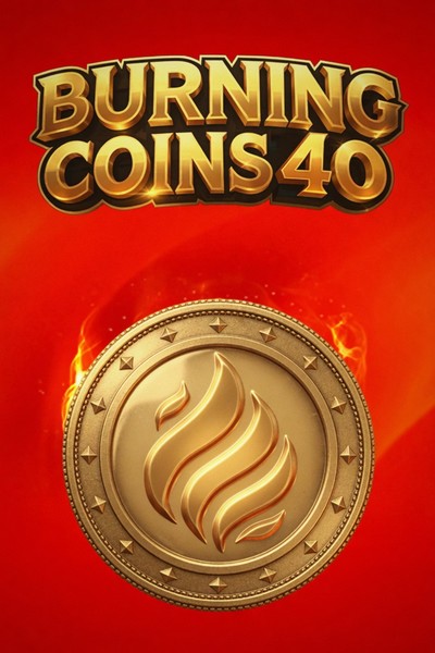 Burning Coins 40 slot at Cleobetra Casino