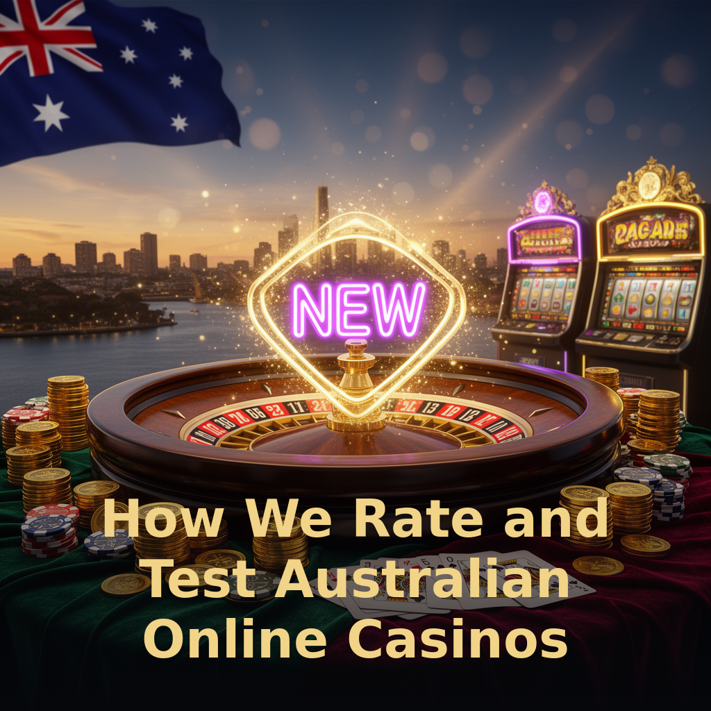 How We Rate and Test Australian Online Casinos